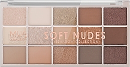 Палетка теней для век - MUA 15 Shades Eyeshadow Palette — фото N2