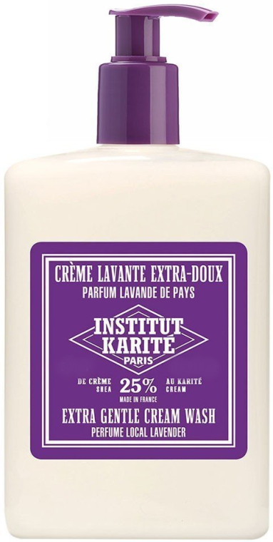 Крем для душа с ароматом лаванды - Institut Karite Lavender Extra Gentle Cream Wash — фото N1
