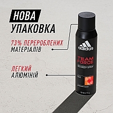 Adidas Team Force Deo Body Spray 48H - Дезодорант-спрей — фото N4
