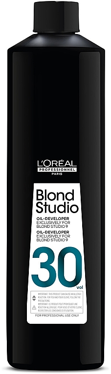 Проявник, 9% - L'Oreal Professionnel Blond Studio 9 Oil Developer 30Vol — фото N1
