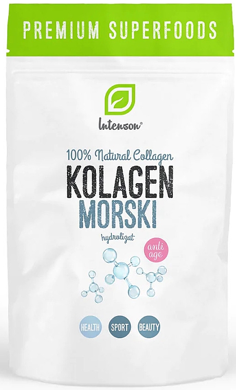 Пищевая добавка "Морской коллаген" - Intenson Marine Collagen — фото N1