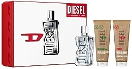 Духи, Парфюмерия, косметика Diesel D By Diesel - Набор (edt/100ml + sh/gel/75ml + f/cr/75ml)
