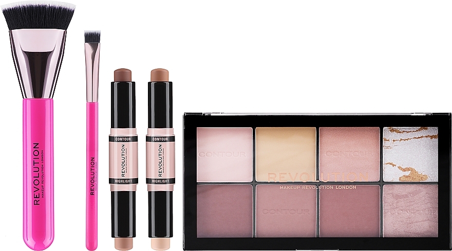 Makeup Revolution All About The Contour Gift Set - Makeup Revolution All About The Contour Gift Set — фото N2