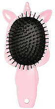 Парфумерія, косметика Щітка для волосся "Райдужний єдиноріг", рожева - Martinelia