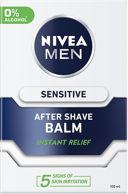 Бальзам после бритья успокаивающий для чувствительной кожи без спирта - NIVEA MEN Active Comfort System After Shave Balm