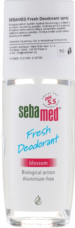 Дезодорант - Sebamed Blossom Classic Deodorant Spray — фото N1