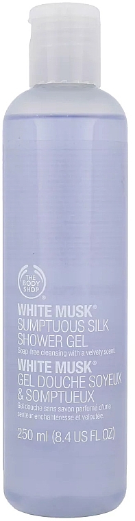 Гель для душа - The Body Shop White Musk Sumptuous Silk Shower Gel — фото N1