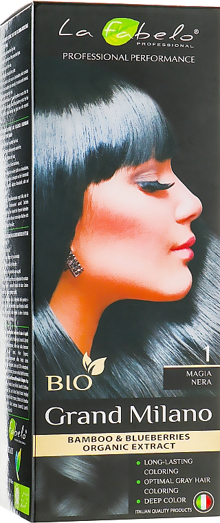 УЦЕНКА Крем-краска для волос - La Fabelo Professional Grand Milano *  — фото N1
