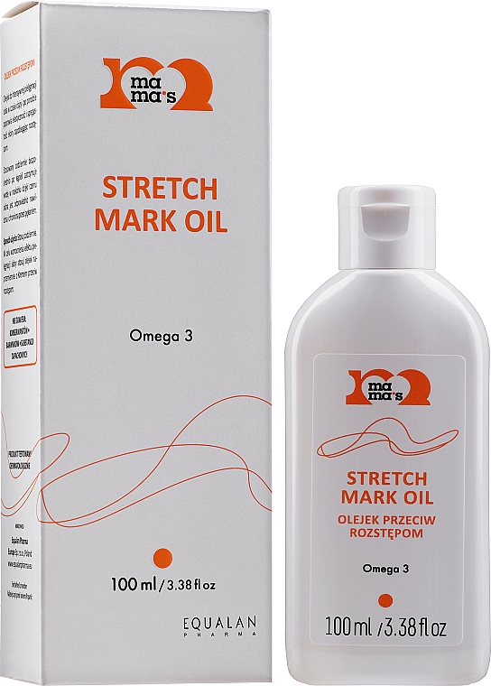 Масло для тела против растяжек - Mama's Stretch Mark Oil — фото N2