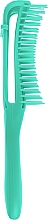 Щетка-трансформер для волос CS314G продувная, зеленая - Cosmo Shop — фото N3