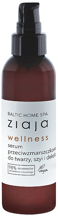 Сыворотка для лица, шеи и декольте - Ziaja Baltic Home Spa Wellness Serum Do Twarzy, Szyi I Dekoltu