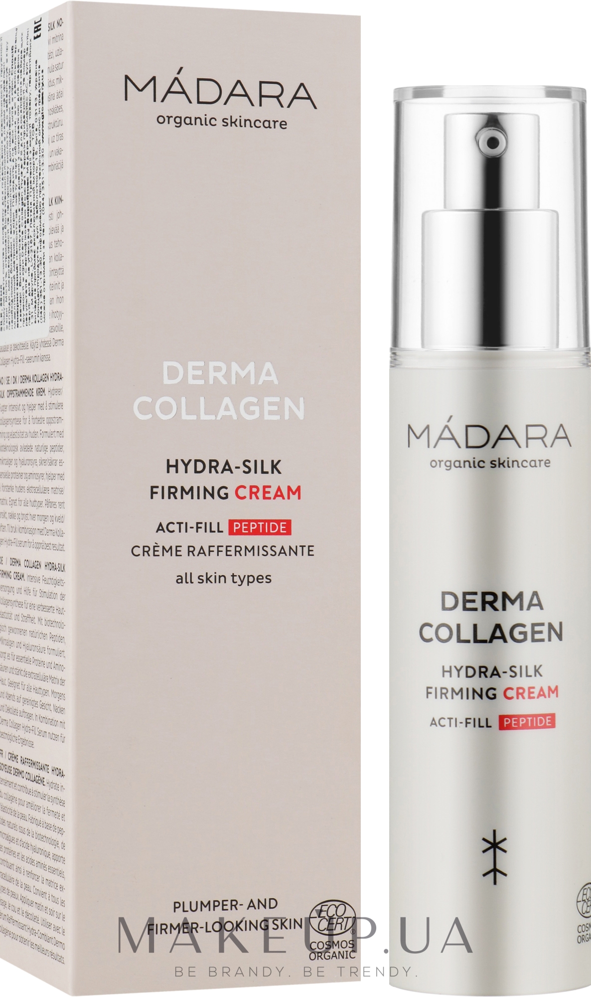 Укрепляющий крем для лица - Madara Derma Collagen Hydra-Silk Firming Cream — фото 50ml