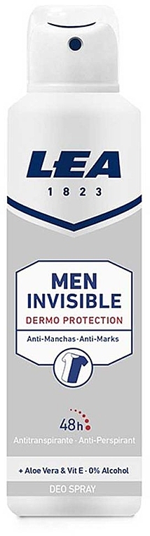 Спрей-антиперспірант                                               - Lea Men Invisible Dermo Protection Deodorant Body Spray — фото N1