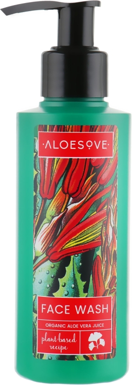 Гель для умывания с органическим экстрактом сока алоэ - Aloesove Face Wash Gel