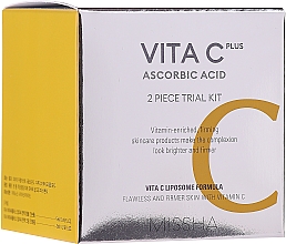 Парфумерія, косметика Набір - Missha Vita C Plus Ascorbic Acid (ser/5ml + cr/5ml)