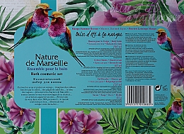 Набор "Манго бриз" - Nature de Marseille (b/balm/150ml + h/cr/60ml + sh/gel/100ml + soap/90g) — фото N3