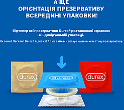 Презервативы латексные с гелем-смазкой, тонкие, 12 шт. - Durex Naturals  — фото N7