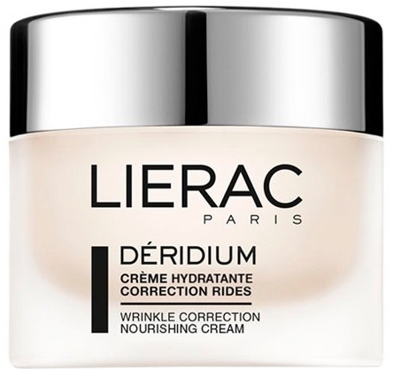 Крем для обличчя для нормальної та комбінованої шкіри - Lierac Paris Deridium Wrinkle Correction Nourishing Cream