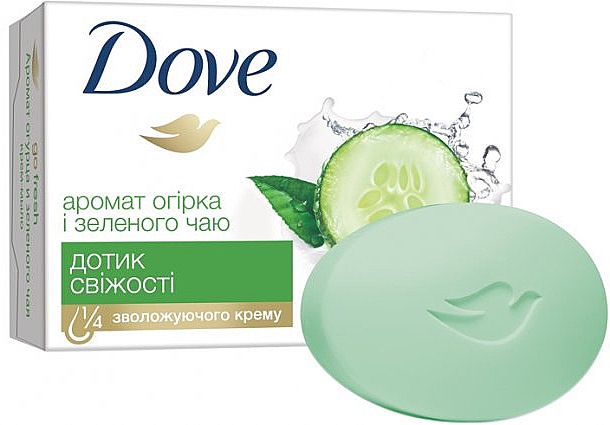 Набір "Дотик свіжості" - Dove (soap/3x135g)