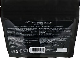 Натуральний скраб для тіла "Полуниця з вершками" - Enjoy & Joy Enjoy Eco Strawberries and Cream Body Scrub — фото N2