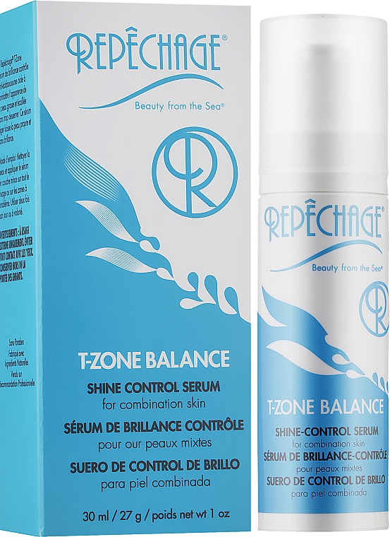 Сыворотка-баланс для Т-зоны - Repechage T-Zone Balance Shine Control Serum — фото N2