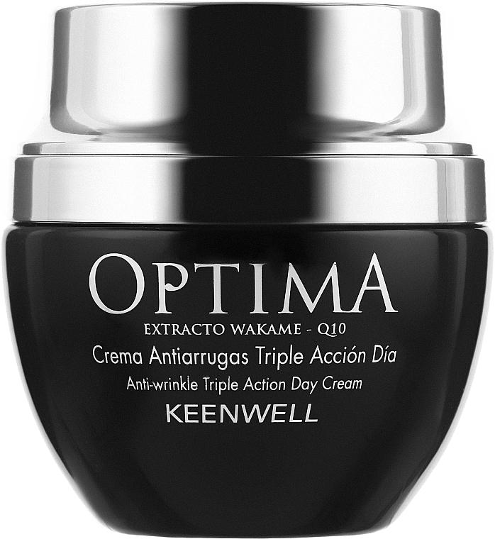 Денний крем проти зморшок потрійної дії - Keenwell Optima Crema Antiarrugas Triple Accion Dia — фото N1