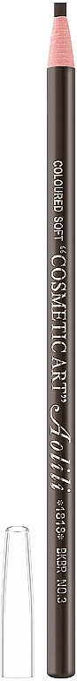 Олівець розмічальний для брів, водостійкий - Vivienne — фото N1