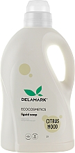 Жидкое мыло для рук "Цитрусовое настроение" - DeLaMark — фото N7