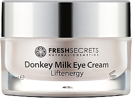 Парфумерія, косметика Крем для повік проти зморщок "Ліфтинг-ефект" - Madis Fresh Secrets Donkey Milk Liftenergy Eye Cream