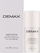 Денний крем "Аква детокс" - Demax Aqua Detox Cream SPF 20 — фото N2