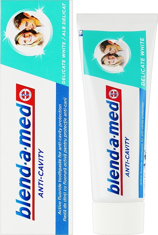 Зубная паста - Blend-a-med Anti-Cavity Delicate White — фото N5
