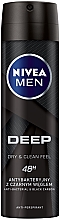 Дезодорант-антиперспірант спрей для чоловіків - NIVEA MEN Deep Antiperspirant Deodorant Spray — фото N1