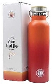 Пляшка для води, 600 мл - Himalaya dal 1989 My Eco Bottle Rainbow Fire — фото N2