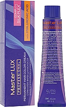 Стійка крем-фарба для волосся - Master LUX Professional Permanent Hair Color Cream — фото N1