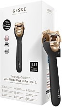 Духи, Парфюмерия, косметика Роллер для лица с микроиглами - Geske Microneedle Facial Roller 9 In 1 Black Gold