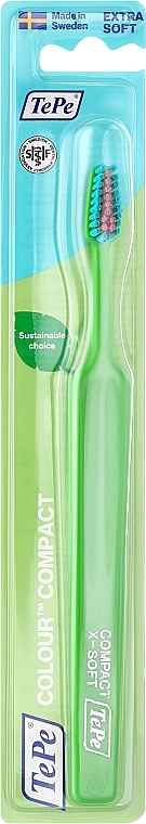 Зубная щетка мягкая, зеленая - TePe Colour Select Soft — фото N1