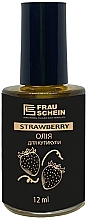 Масло для кутикулы "Клубника" - Frau Schein Cuticle Oil Strawberry — фото N1