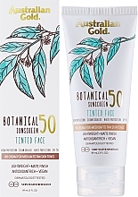 ВВ-крем SPF 50 - Australian Gold Botanical Sunscreen Tinted Face BB Cream SPF 50 — фото N2