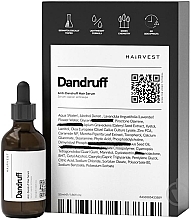 Парфумерія, косметика Сироватка для волосся проти лупи - Hairvest Dandruff Anti-Dandruff Hair Serum
