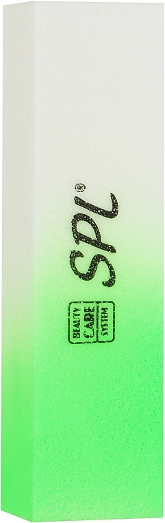 Блок багатофункціональний для нігтів 55-305, 100, біло-зелений - SPL — фото N1