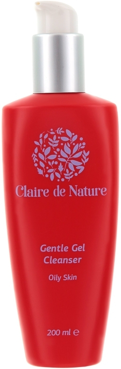 Крем-гель для вмивання для жирної шкіри - Claire de Nature Gentle Gel Cleanser