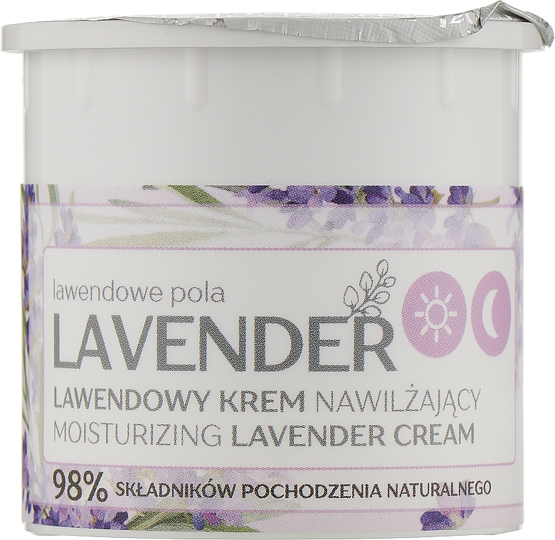 Лавандовий зволожувальний денний і нічний крем - FlosLek Lavender Refill — фото N2