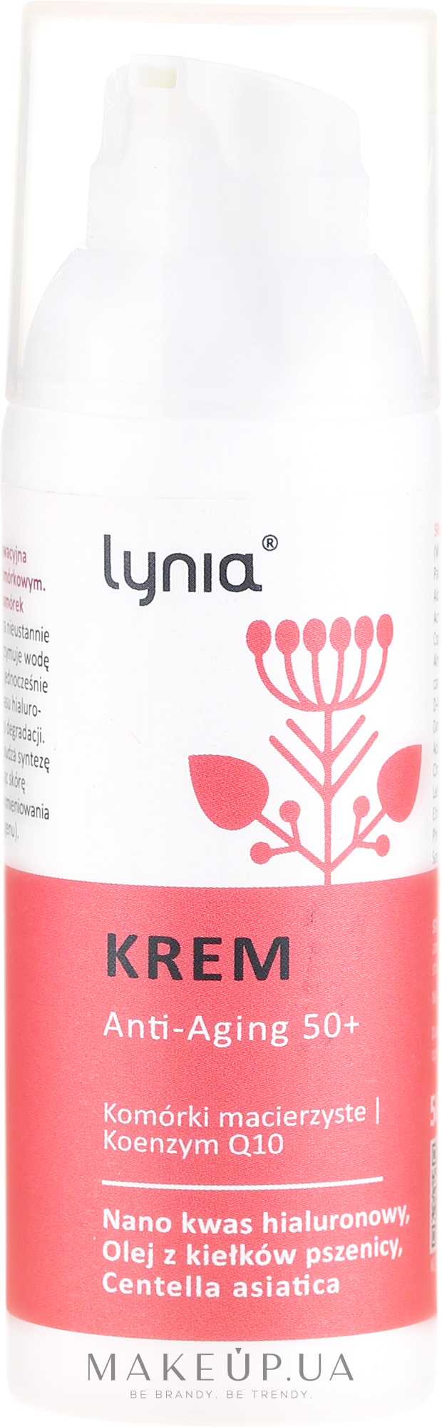 Крем для лица "Антивозратной" - Lynia Anti-Aging 50+ Cream — фото 50ml