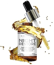 Ночная сыворотка для лица - Biovene Night Restore Super Glow Facial Serum Treatment — фото N2