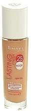 Духи, Парфюмерия, косметика Стойкий тональный крем для лица - Rimmel Lasting Finish 25h Nude Foundation