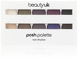 Палетка теней для век - Beauty UK Posh Eye Shadow Palette — фото N1