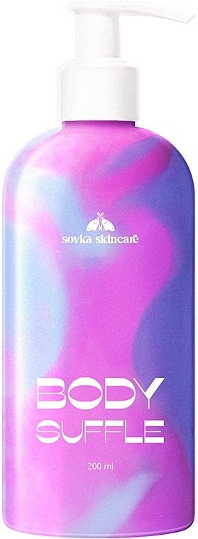 Суфле для тіла "Цукрова вата" - Sovka Skincare Body Suffle Cotton Candy — фото N1