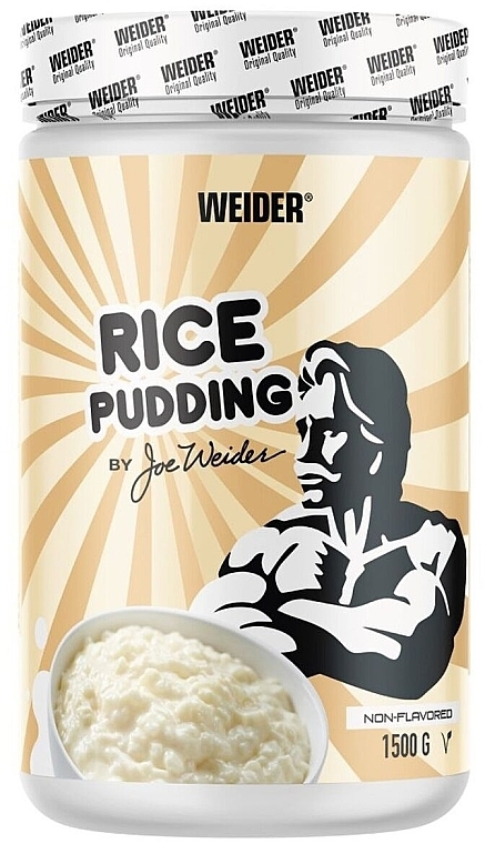 Пищевая добавка "Рисовый пудинг" - Weider Rice Pudding — фото N1