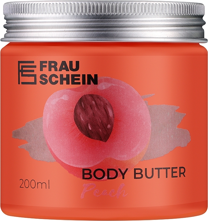 Баттер для тела, рук и ног "Персик" - Frau Schein Body Butter — фото N1