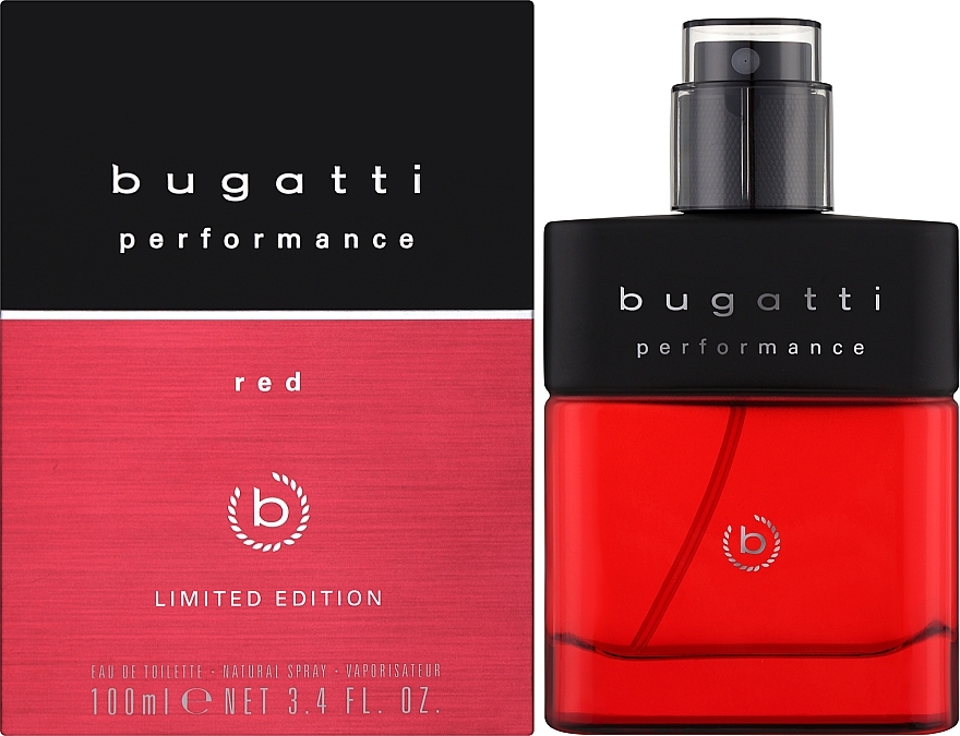 Bugatti Performance Red - Туалетна вода — фото N2